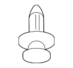 DFR551W24 - Body: Wheel Opening Molding Retainer Clip for Mazda Image