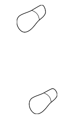 K2AB51D27 - Electrical: Bulb for Kia: Rio, Sedona, Sephia, Spectra, Sportage Image