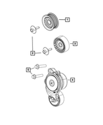 68483661AA - Cooling: Idler Pulley for Mopar Image