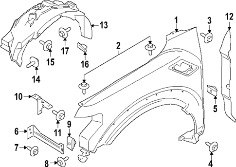 Fender & Components for 2023 Ford F-150 #0