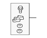 8K0898967 - HVAC: Pipe Assembly Gasket Set for Audi Image