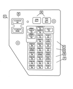 56049035AA - Electrical: Relay Junction Block for Mopar Image