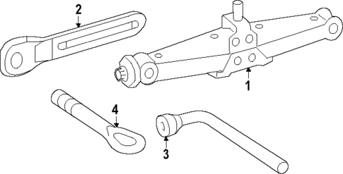 Jack & Components for 2025 Mercedes-Benz GLC63 AMG S E Performance #0