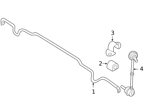Stabilizer Bar & Components for 2007 Nissan Maxima #0