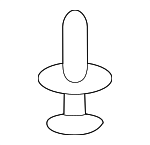 N90558401 - Body: Bumper Cover Rivet for Audi: A3, A3 Quattro, A4 allroad, A4 Quattro, A5 Quattro, A5 Sportback, A6 allroad, A6 Quattro, A7 Sportback, e-tron Quattro, e-tron S, e-tron S Sportback, e-tron Sportback, Q4 e-tron, Q4 e-tron Sportback, Q5, Q5 PHEV, Q5 Sportback, Q6 e-tron, Q8 e-tron, Q8 e-tron Sportback, RS3, RS5, RS5 Sportback, RS6 Avant, RS7 Sportback, S3, S4, S5, S5 Sportback, S6, S7 Sportback, SQ6 e-tron, SQ8 e-tron, SQ8 e-tron Sportback, TT Quattro, TT RS Quattro, TTS Quattro Image