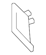 8W0807241FGRU - : Tow Eye Cap for Audi: A4, A4 Quattro, S4 Image
