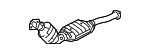 3W1Z5E212GB - Exhaust: Converter for Ford: Crown Victoria | Lincoln: Town Car | Mercury: Grand Marquis, Marauder Image