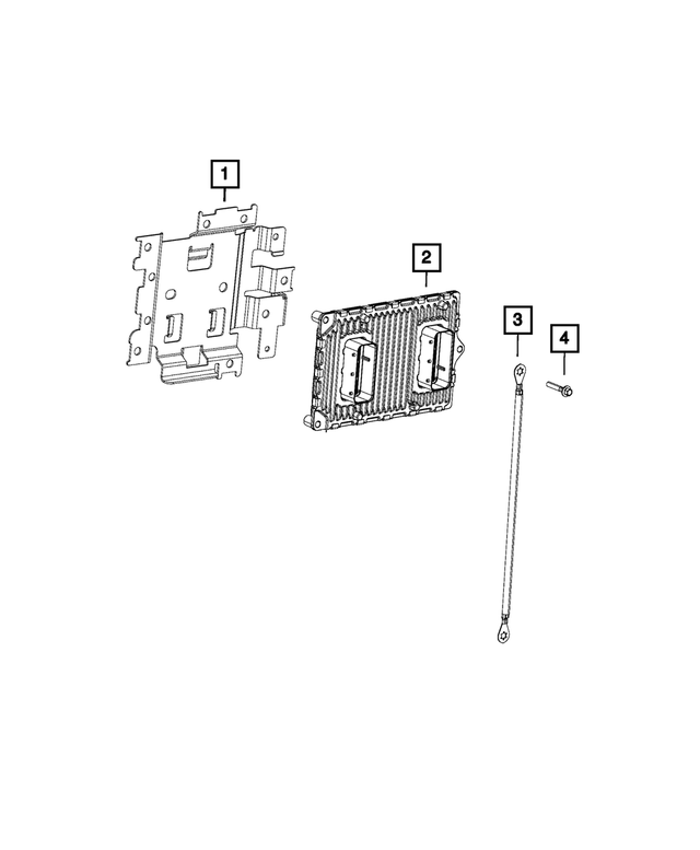 68243326AB - : Engine Controller Module for Mopar Image