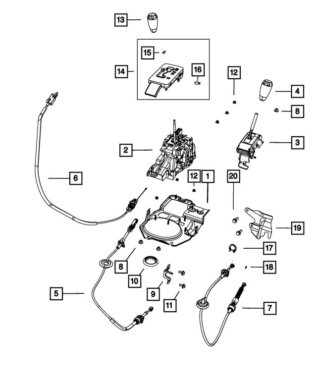2424864 - NAG1; W5A580; 5-Speed; Automatic Transmission: Body Plug for Mopar Image