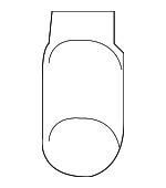 8135008120 - Body: Roof Lamp Bulb for Isuzu Image