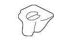5737165D00 - Body: Mount Bracket for Suzuki Image