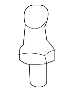 LR038978 - Engine: Engine Cover Stud for Land Rover: Range Rover Velar Image