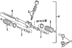 MR297969 - Steering: Inner Tie Rod for Mitsubishi: Mirage Image