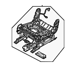 89130TD220YGU - Body: Cushion Frame for Hyundai Image