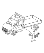 5104472AA - Body Sheet Metal Except Doors: Quarter Panel Exhauster for Mopar Image