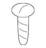 MF453036 - Body: Door Trim Panel Pocket Screw for Mitsubishi Image