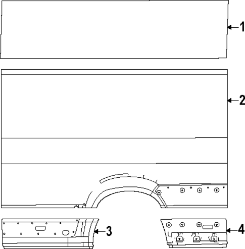 Side Panel & Components for 2024 Ram ProMaster EV #0