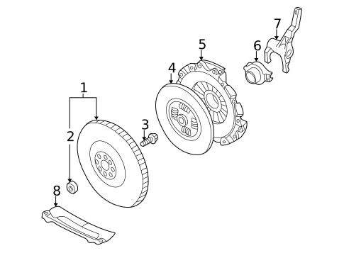 Clutch Plates for 2003 Subaru Impreza #0