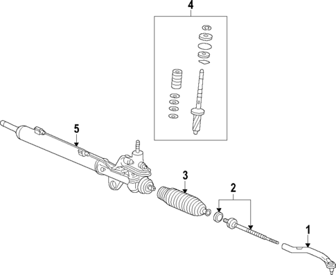 P/S Pump & Hoses for 2010 Acura RL #0