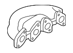 58253033E - Exhaust: Exhaust Manifold for Audi: A4, A4 Quattro Image