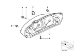 62118371561 - Instruments, Measuring Systems: Rp Instrument Cluster Non-Encoded for BMW Image