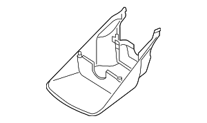WRSC2 - Body: Motorcraft™ Rain Sensor Lower Cover for Ford Image