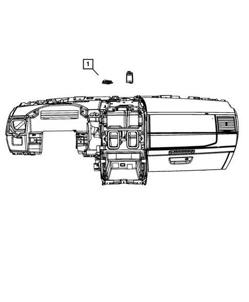 Modules and Engine Controllers for 2009 Dodge Grand Caravan #3