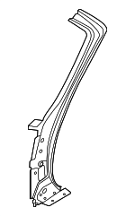992809177AYGRV - Body: Windshield Pillar Reinforced for Porsche Image