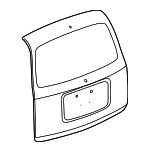 20945242 - Body: Lift Gate for GM Image