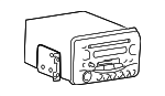 201L2000 - Body: AM/FM Radio for Hyundai: XG300, XG350 Image