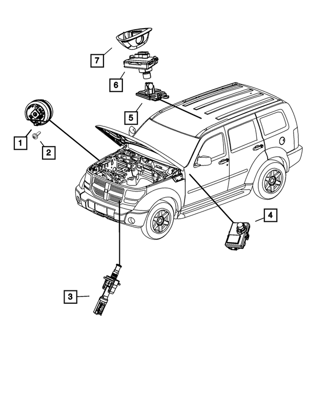 5026135AC - Electrical: Security Alarm Module for Mopar Image