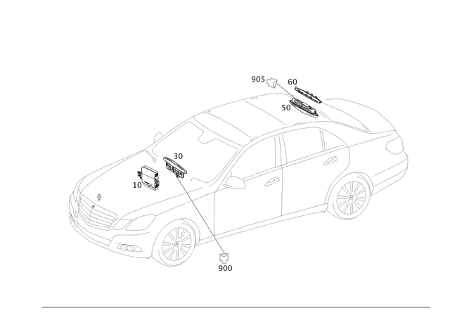 295455528 - Electrical System: Receptacle Housing for Mercedes-Benz Image image