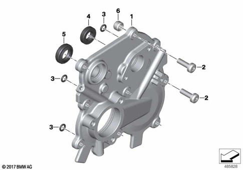 Housing with Cover for 2017 BMW-Motorrad K 1600 GTL #2