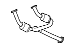 15194248 - Exhaust: Catalytic Converter for Buick: Rainier | Chevrolet: Trailblazer EXT | GMC: Envoy XL, Envoy XUV Image