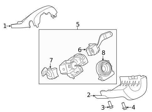 Switches, Solenoids & Actuators for 2020 Ford EcoSport #0