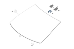 1776702601 - Windows: Windshield for Mercedes-Benz Image