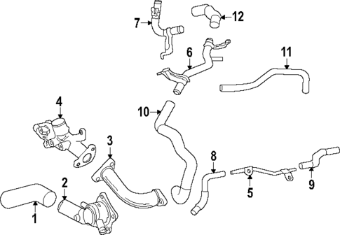Hoses & Lines for 2022 Toyota Tundra #0