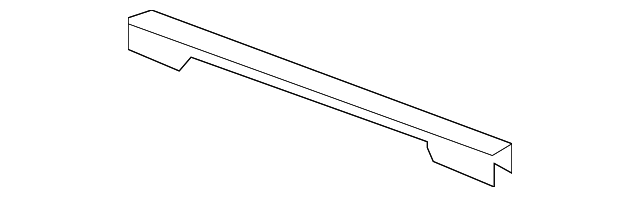 2014-2019 GM Rear Pickup Box Cross Sill with Reinforcements 23355803 ...