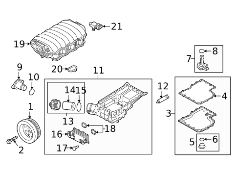 Engine Parts for 2018 Porsche Cayenne #2