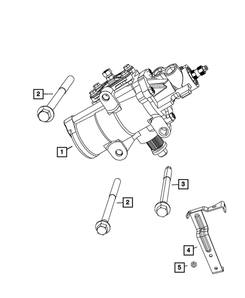 Steering Gear for 2017 Ram 3500 #0