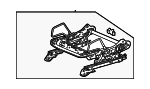 81536T60A11 - Body: Cushion Frame for Honda Image