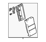 8730556K51P4Z - Body: Seat Back Assembly for Suzuki Image