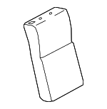 8738056K50JUG - Body: Seat Back Cover for Suzuki Image