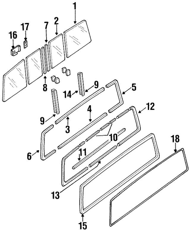 7979201G10 - : Seal for Nissan: D21 Image