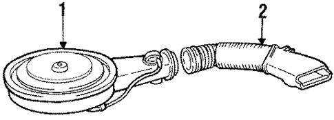 Air Intake for 1992 Chevrolet Camaro #1