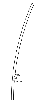 22722575 - : Front Retainer for Saturn: Ion Image