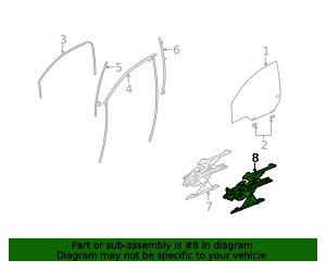 Window Regulator 19301976 | OEM Parts Online