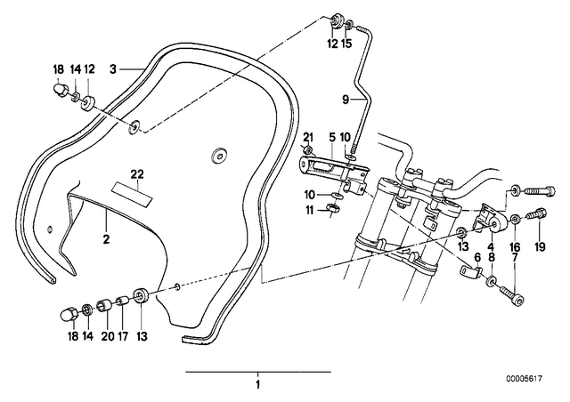 46632300135 - : Clamp                     for BMW-Motorrad Image