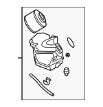 8K0133837S - Engine: Air Cleaner Assembly for Audi: A4 Quattro, A5 Quattro Image
