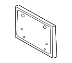 5211412391 - Body: License Bracket for Toyota: Corolla Image